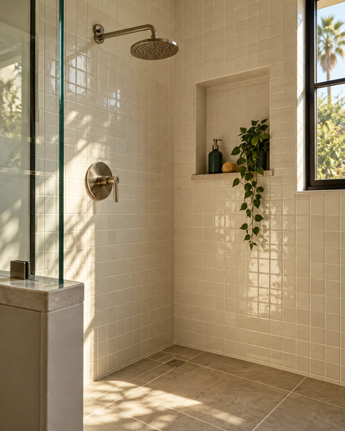 Bathroom wall & floor tile